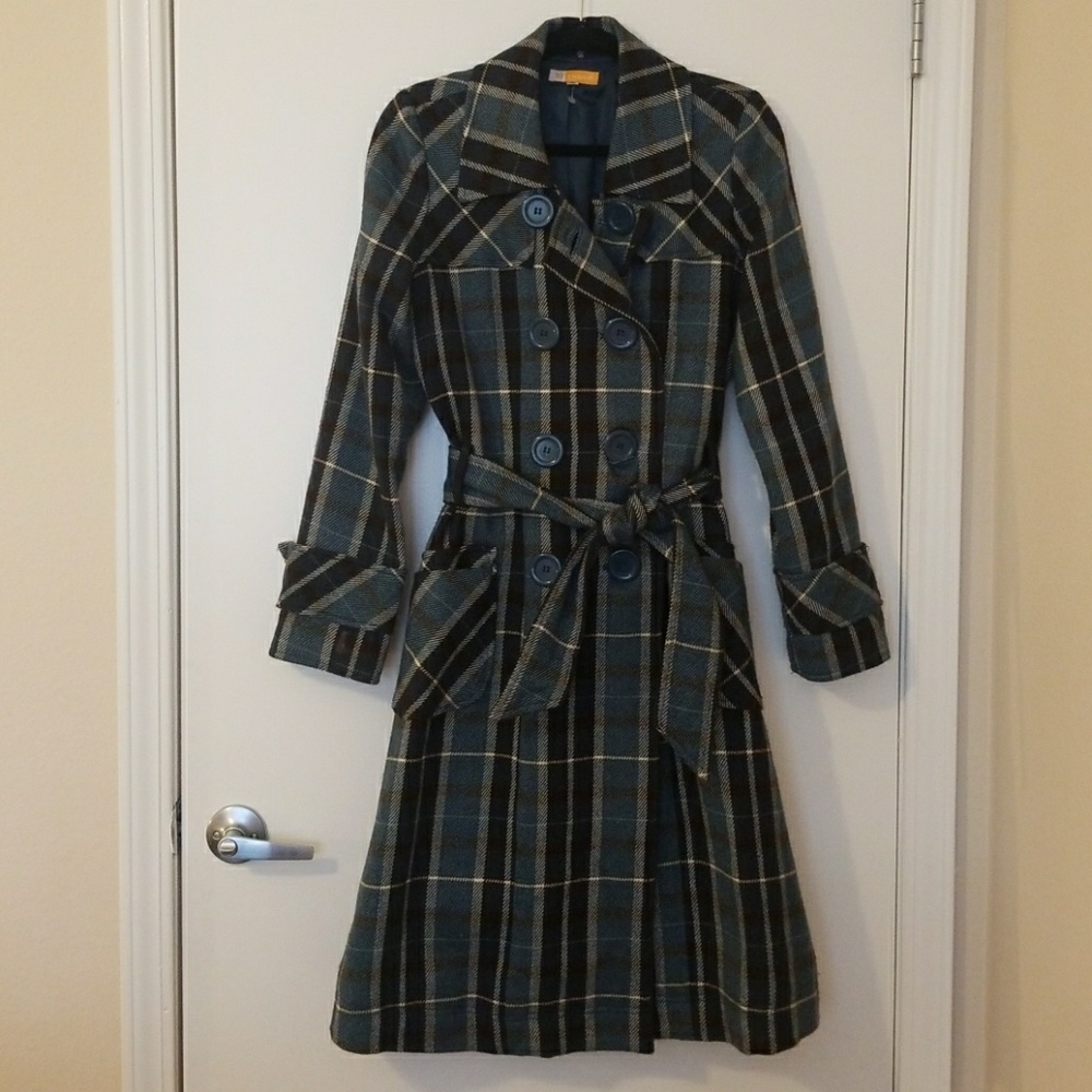 Anthropologie Tulle coat